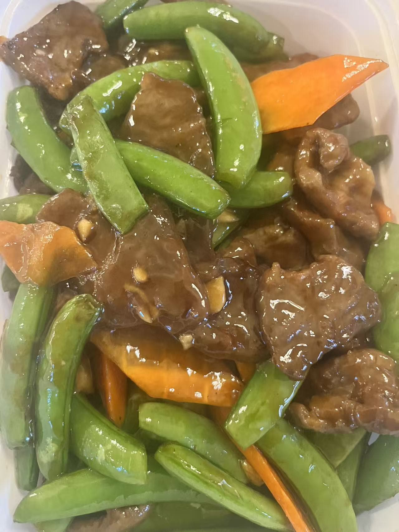 Beef with Sugar Snap Pea