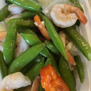 Shrimp with Sugar Snap Pea