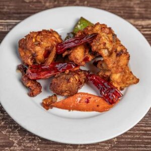 Deep Fried Chicken in Chili Pepper