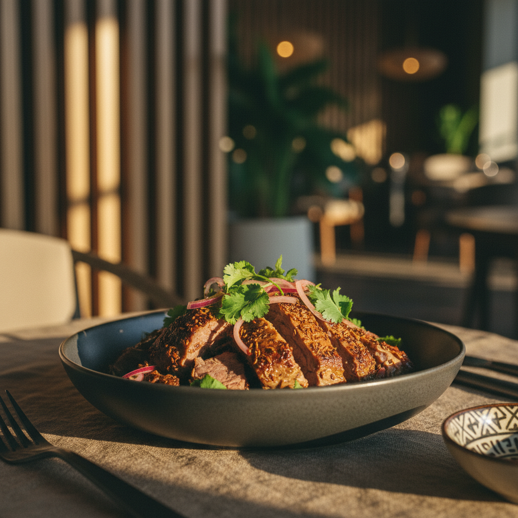 Banish the Chill, Feast on Flavor: Cumin Lamb from Delight+ Chinese Cuisine in Stonebridge!